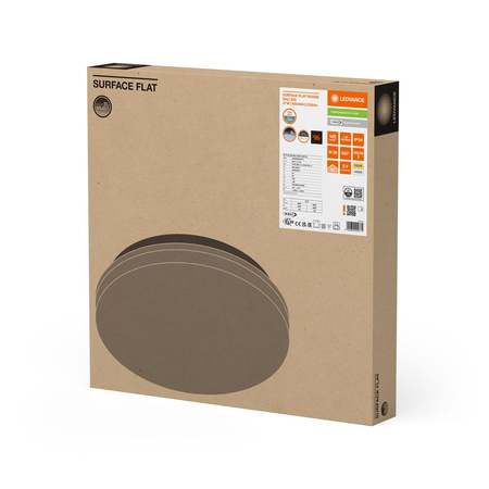 Plafon LED Lampa Sufitowa 27W 3780lm 3000K - 4000K CCT Ściemnialna Natynkowa Biały 50cm Surface Ledvance