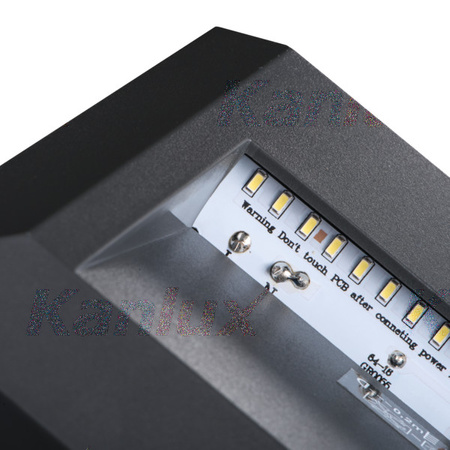 Oprawa naścienna natynkowa CROTO LED szara 1,1W 30lm 6500K zimna 230V Kanlux