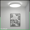 Plafon LED Lampa Sufitowa Natynkowa 24W 4000K CELIS Okrągły IP44 Biały Ring ALS LUMILED