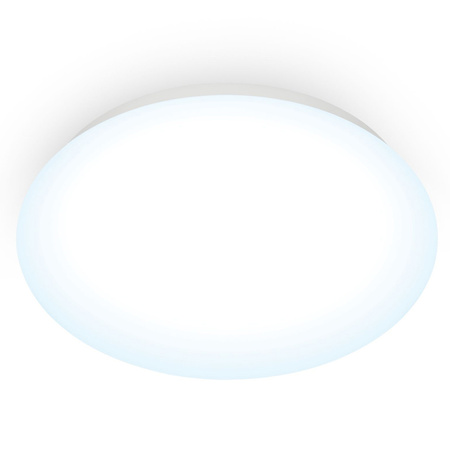 Plafon LED Lampa Sufitowa Natynkowa 17W 4000K Biały Okrągły SMART WiFi WiZ