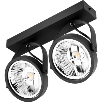 Lampa sufitowa Kinkiet LEON 2x ES111 Ruchomy czarny