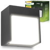 Lampa Ogrodowa Ścienna LED Kinkiet Elewacyjny Zewnętrzny IP54 12W 3000K RUBUS LUMILED