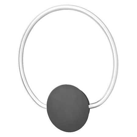 Lampa LED Ścienna Sufitowa Kinkiet Oprawa Natynkowa 10W 800lm CCT Dekoracyjna Szary Czarny Aura Ledvance