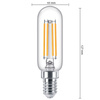 Żarówka LED E14 T25 4,5W = 40W 470lm 2700K Ciepła Filament PHILIPS