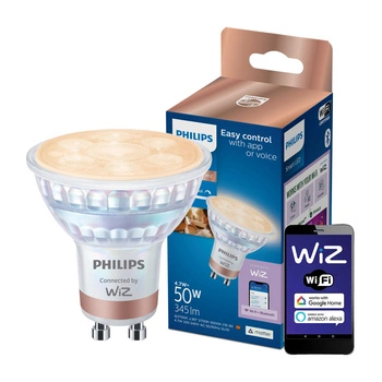 Żarówka LED GU10 4,7W = 50W 2700-6500K 36° SMART WiFi Philips WiZ