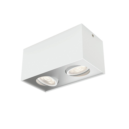 Oprawa Natynkowa Lampa LED 9W 1000lm 2200-2700K Ściemnialna WarmGlow Biała Box Philips