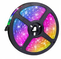 Taśma LED Pasek SMD 5050 7.2W/m 30LED/m 12V Wielokolorowa RGB IP20 Rolka 5m Ecolight