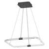 Lampa Sufitowa Wisząca Dekoracyjna LED 18W 2000lm 3000K Ciepła Ściemnialna Szary Decor Ledvance