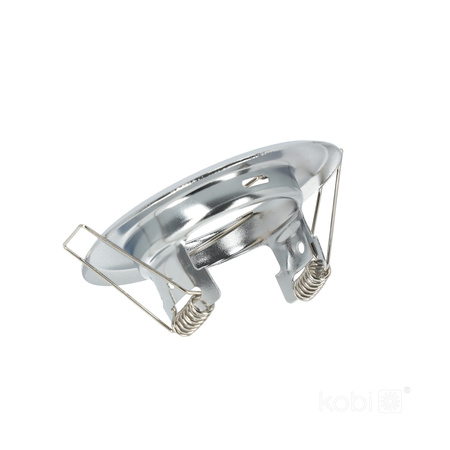 Oprawa Podtynkowa GU10 Halogenowa Wpuszczana Spot Oczko Chrom Okrągła Kobi