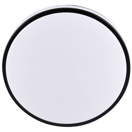 Plafon ORBIT 40 oprawa lampa sufitowa LED 24W GOLDLUX (Polux) CZARNY 2600lm 4000K