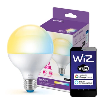 Żarówka LED E27 G95 11W = 75W 2200-6500K SMART WiFi WiZ