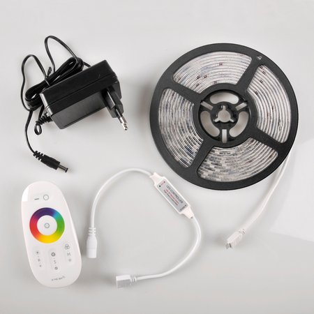 Taśma Pasek LED RGBw 34W 1400lm 120° Biała IP65 Ściemnialna Sanico Goldlux