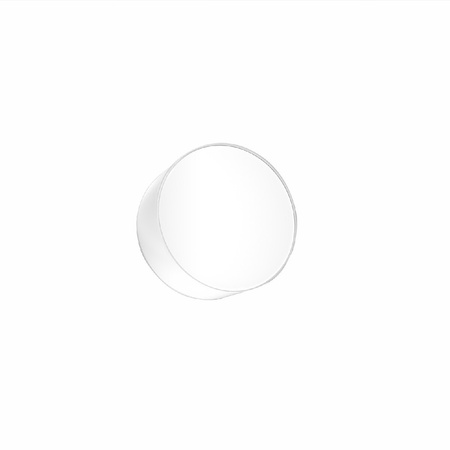 Lampa Sufitowa Plafon E27 Okrągła Biała Minimalistyczna Arena Sollux