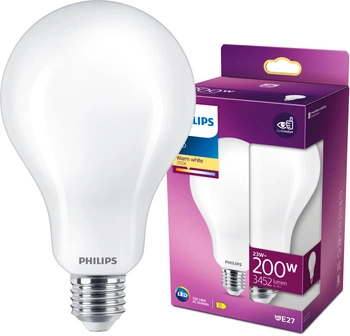 Żarówka LED E27 A95 23W = 200W 3452lm 2700K Ciepła FILAMENT LED Classic Philips