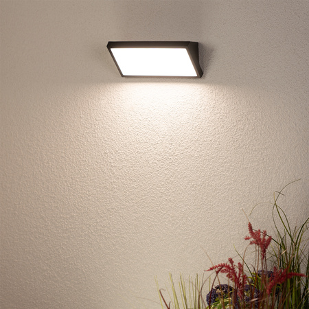 Lampa Ogrodowa Zewnętrzna Kinkiet Elewacyjny 12W LED IP44 CALIA LUMILED