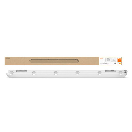 Lampa Oprawa Hermetyczna LED Pyłoszczelna 32W 4000lm 3000K Ciepła IP65 IK08 Szary Dampproof Ledvance