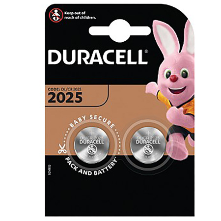 BATERIE Pastylkowe GUZIKOWE Duracell DL-2025 3V Blister 2SZT