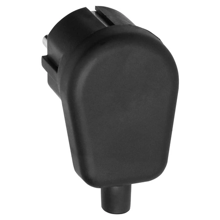 Wtyczka Elektryczna Kątowa Wtyk UNI-SCHUKO z Uziemieniem Rozbieralna Czarna ORNO