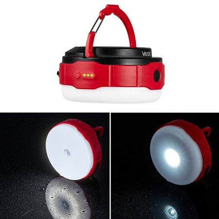 Latarka Akumulatorowa LED Kempingowa 500lm 3000K-6500K Solarna USB-C Powerbank VA0100 VAYOX