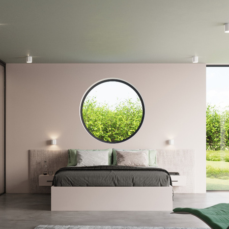 Lampa Sufitowa Oprawa Natynkowa SPOT TUBA G9 Cylindryczna Biała Nowoczesna Inez Sollux