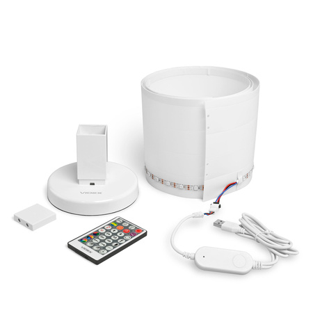 Lampa Podłogowa LED 10W 250lm 4000K Neutralna Biała Ściemnialna Videx