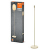 Lampa Stojąca Wysoka Oprawa Podłogowa Dekoracyjna Vintage 1xE27 Beżowa Stick LEDVANCE
