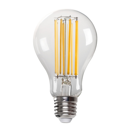 Żarówka LED E27 Edison A70 18W = 149W 2450lm 2700K Ciepła Przezroczysta XLED Filament Kanlux