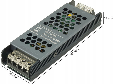 Zasilacz Stałonapięciowy Modułowy 100W 24V 4,16A DC SLIM