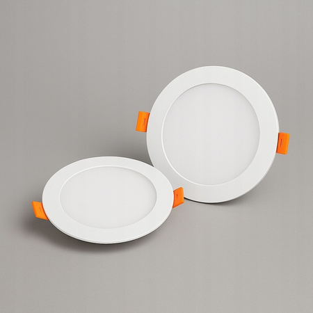 Panel LED Oprawa Sufitowa 18W 1440lm 4000K Neutralny 120° Wpuszczany Ogrągły Biały Bingo Masterled