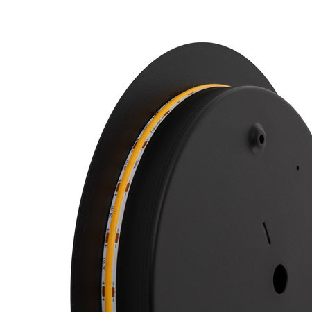 Kinkiet Ścienny Lampa Natynkowa LED 10W 130lm 3000K Ciepła Czarna RING LED M 7635 Nowodvorski