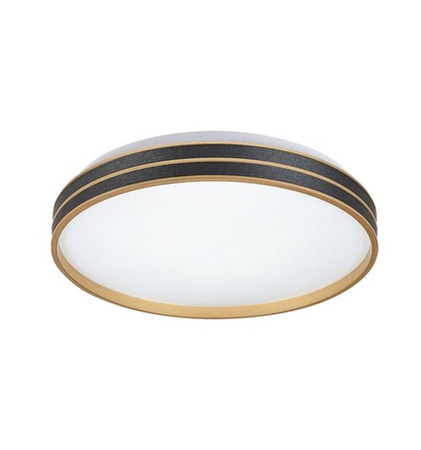 Lampa Sufitowa LED Natynkowa 24W 1850lm 3000K Czarny Nowoczesny Gandor Rabalux