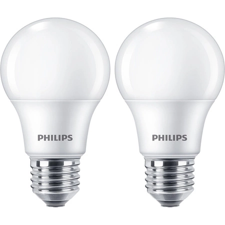 2x Żarówka LED E27 A60 7W = 60W 806lm 2700K Ciepła 150° PHILIPS