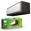 Kinkiet Ogrodowy Lampa Elewacyjna Zewnętrzna LED 4.5W 500lm 4000K IP44 Antracyt Stratosphere Philips