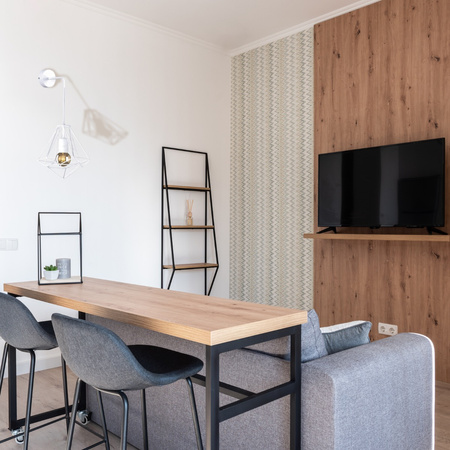 Nowoczesna lampa ścienna biała kinkiet do salonu w stylu skandynawskim 1xE27