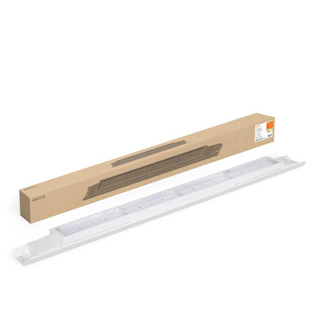 Lampa Oprawa Liniowa Listwa Oświetleniowa 105W 16800lm 4000K Neutralna Ściemnialna Biały Low Bay Flex Ledvance