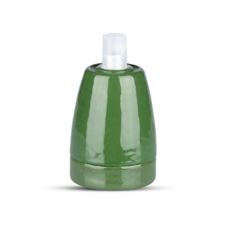 Lampa Wisząca Oprawa E27 Porcelanowy klosz zielony VT-799 V-TAC