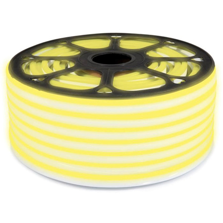 Taśma LED NEON 12V 10W 120LED Żółta IP67 6x12mm 1m Lumiled