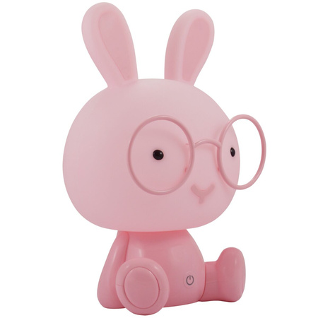 Lampka Dekoracyjna LED 2.5W 59lm Różowa Ściemnialna Królik Sanico Goldlux