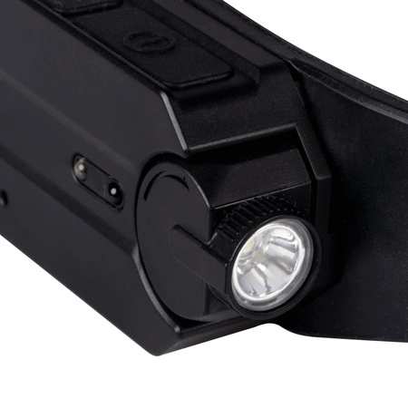 Latarka Czołowa MAXIL ACCU USB IP44 Czarna KANLUX