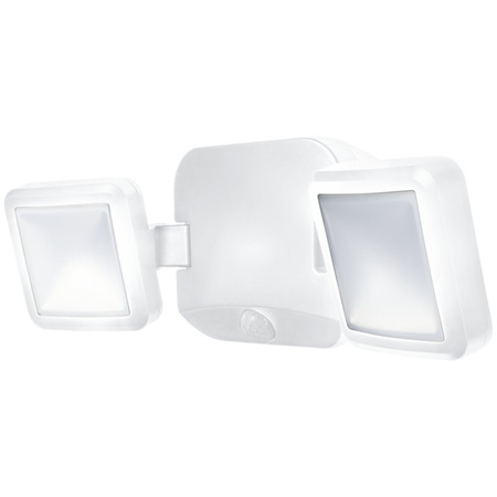 Naświetlacz LED Reflektor Bateryjny 10W 480lm 4000K IP54 Biały Z Czujnikiem Ruchu i Zmierzchu Spotlight Ledvance