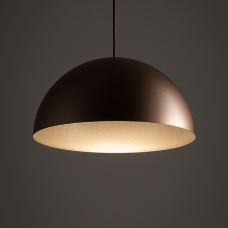 Lampa Sufitowa Wisząca GX53 Brązowa Nowoczesna HEMISPHERE SUPER S 10618 Nowodvorski