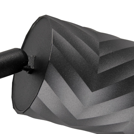 Oprawa Ścienno-Sufitowa Reflektor Punktowy GU10 Czarna Złota ARRAS Sanico Goldlux