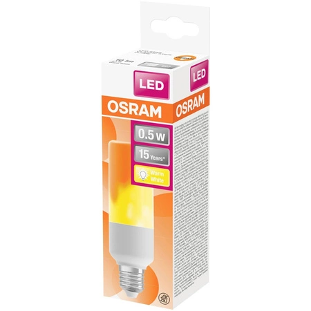 Żarówka Płomyk LED E27 0,5W 10lm 1500K Ciepła 330° OSRAM STAR FLAME