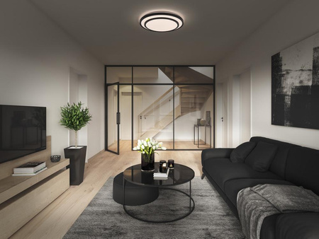 Plafon LED Lampa Sufitowa Natynkowa 36W 2400lm 3000K Ciepła Czarny 49cm Orbis Ledvance