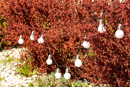 Girlanda Solarna Ogrodowa Ozdobna Łańcuch Świetlny 10 LED Mleczne Kulki