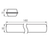 Oprawa Lampa Hermetyczna LED 55W 150cm 8150lm 4000K Neutralna 115° IP65 IK08 Natynkowa Kanlux