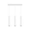 Lampa Sufitowa Wisząca 3x GU10 Biała Nowoczesna EYE 6481 Nowodvorski