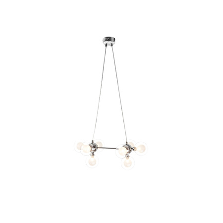 Lampa Wisząca Sufitowa 8x G9 Chrom Nowoczesny Briella Rabalux