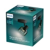 Lampa Ścienna Sufitowa Kinkiet E14 LED Czarna Sleet Philips