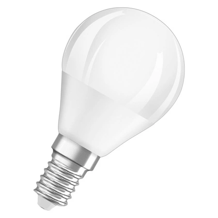 Żarówka LED Kulka E14 P45 4.9W = 40W 470lm 2700K Ciepła 200° Ściemnialna Ledvance